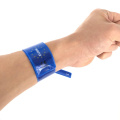 Silicone slap bracelet rubber clap circle wristband silicone wrist slap bands with ruler